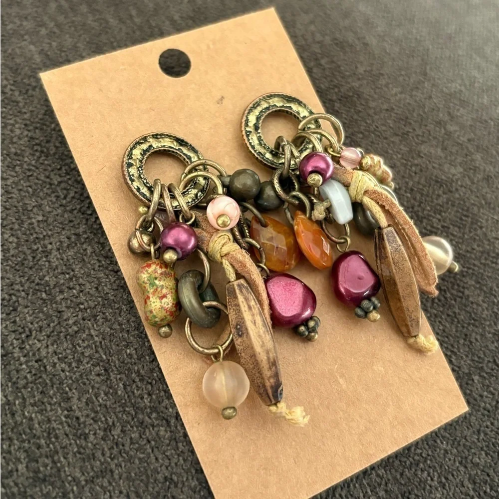 Maximalist Beaded Earrings